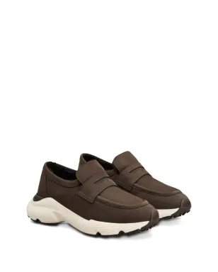 Tod's モカシン シアリング トレーナー - ブラウン - サムネイル2
