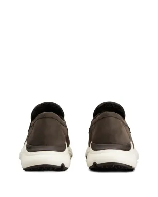 Tod's モカシン シアリング トレーナー - ブラウン - サムネイル3