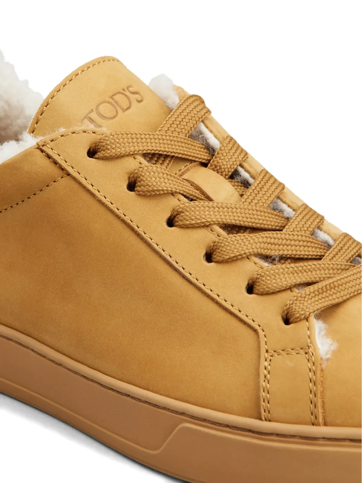 Tod's レースアップシアリングスニーカー - ブラウン - 画像5