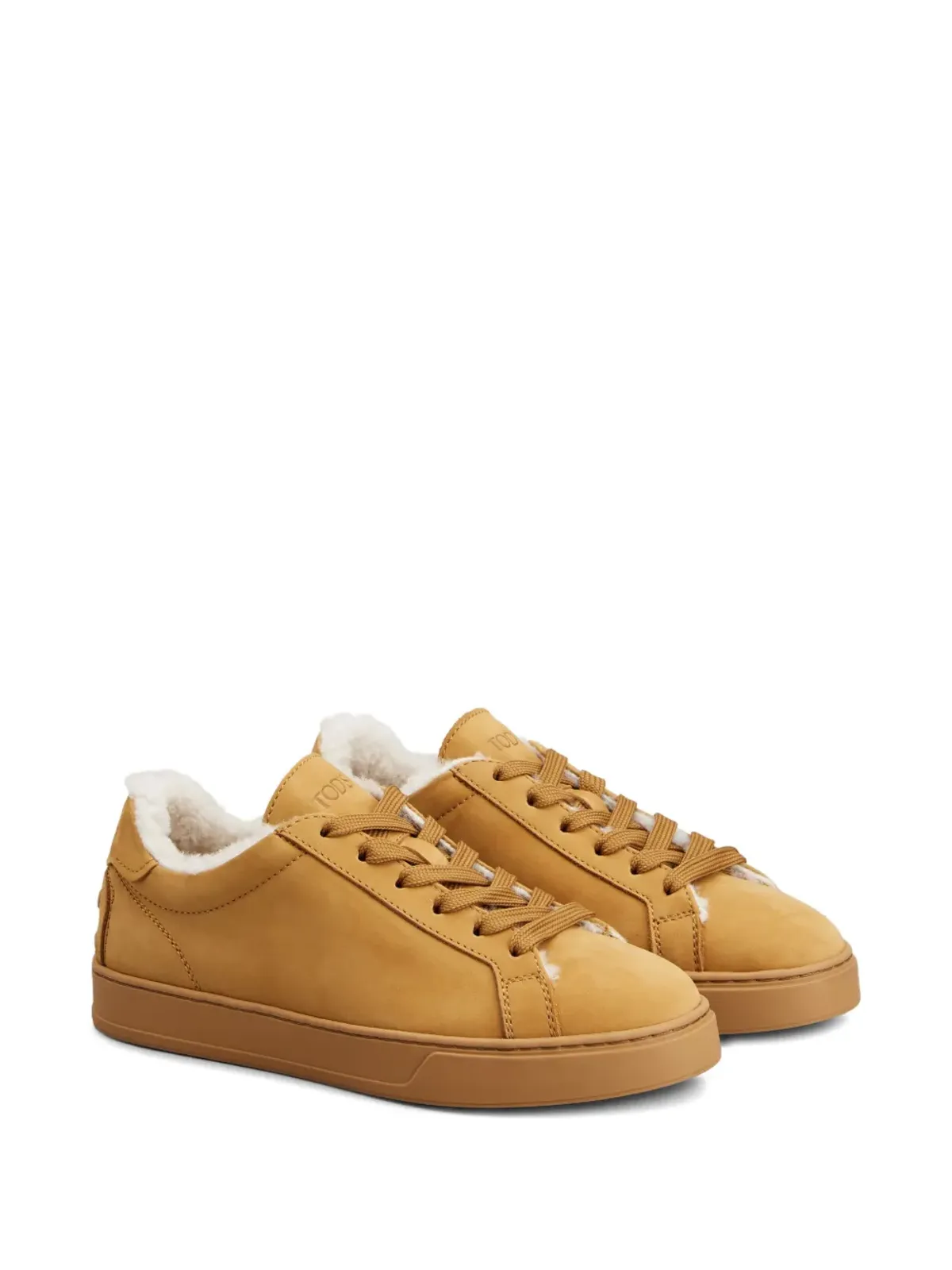 Tod's レースアップシアリングスニーカー - ブラウン - 画像2