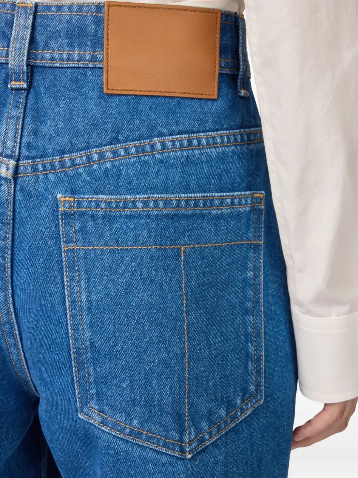 Tod's バックパッチデニム ブルー - 画像5