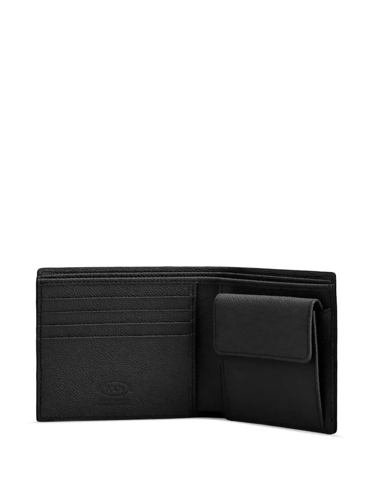 Tod's ロゴプレート付きレザーウォレット - 画像4