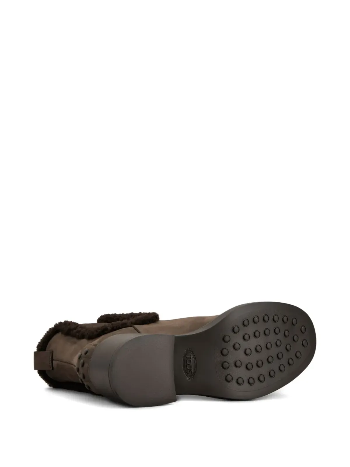 Tod's ファー付きチェルシーブーツ - 画像5