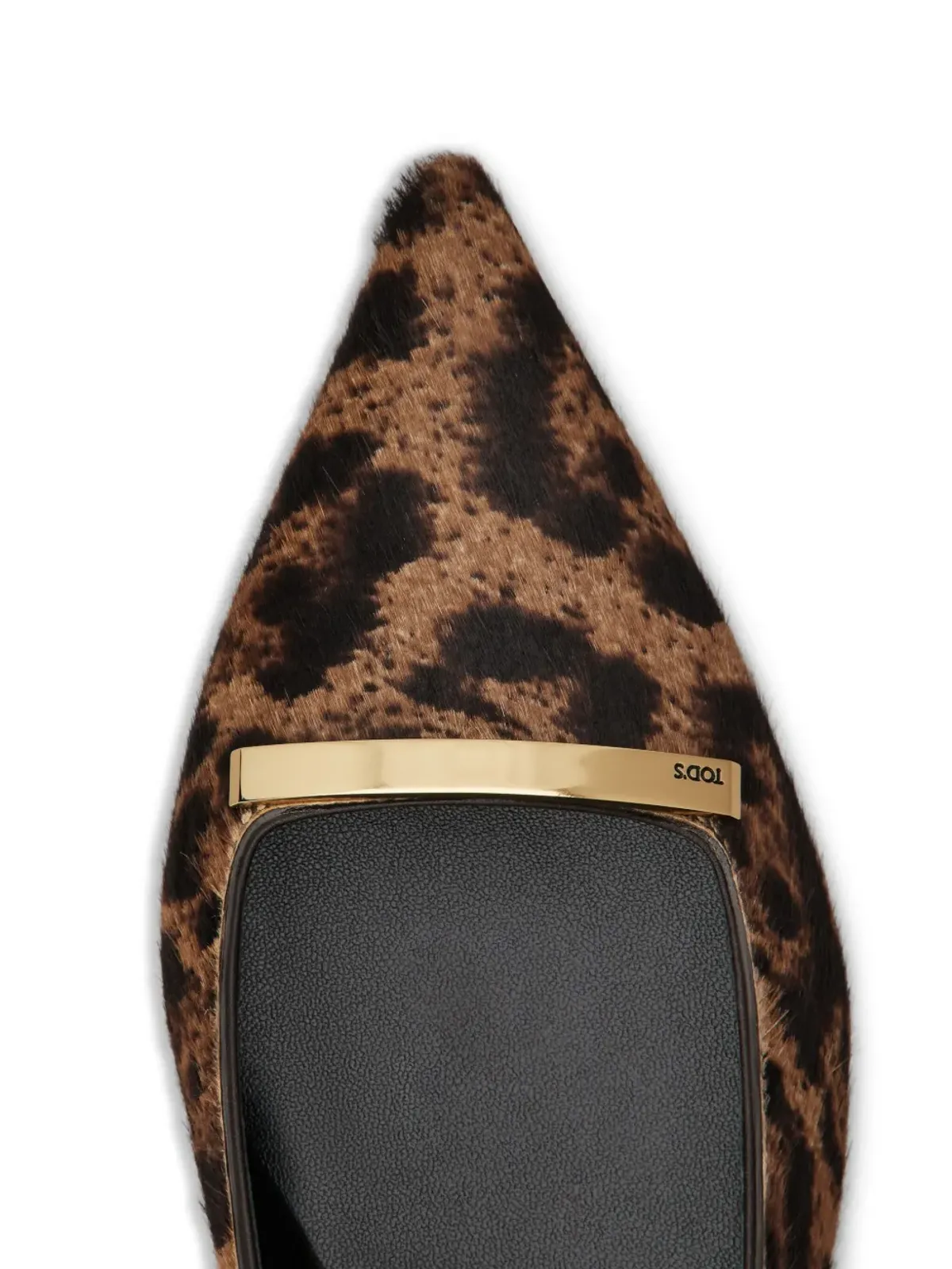 Tod's ポインテッドトゥ レザー パンプス - ブラウン - 画像5