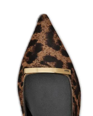 Tod's ポインテッドトゥ レザー パンプス - ブラウン - サムネイル5