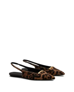 Tod's ポインテッドトゥ レザー パンプス - ブラウン - サムネイル2