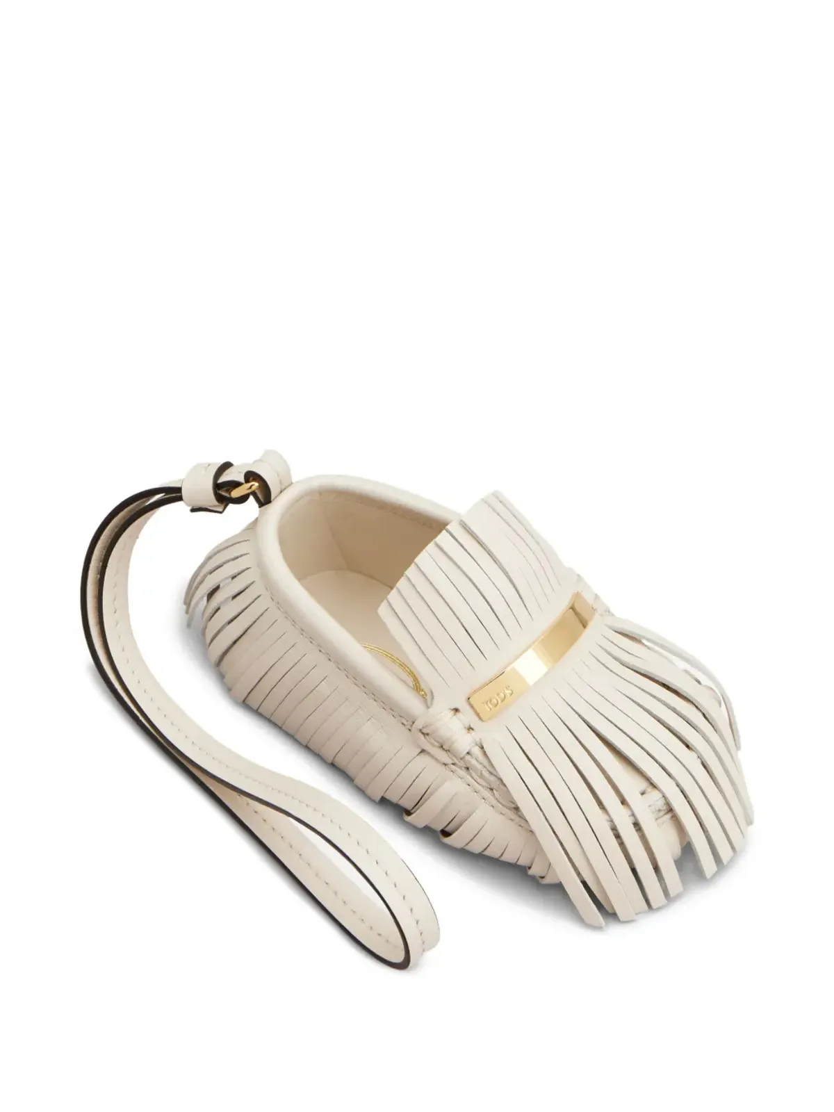 Tod's フリンジ付きローファーキーホルダー - 画像2
