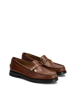 Tod's ロゴチャーム ローファー - ブラウン - サムネイル2