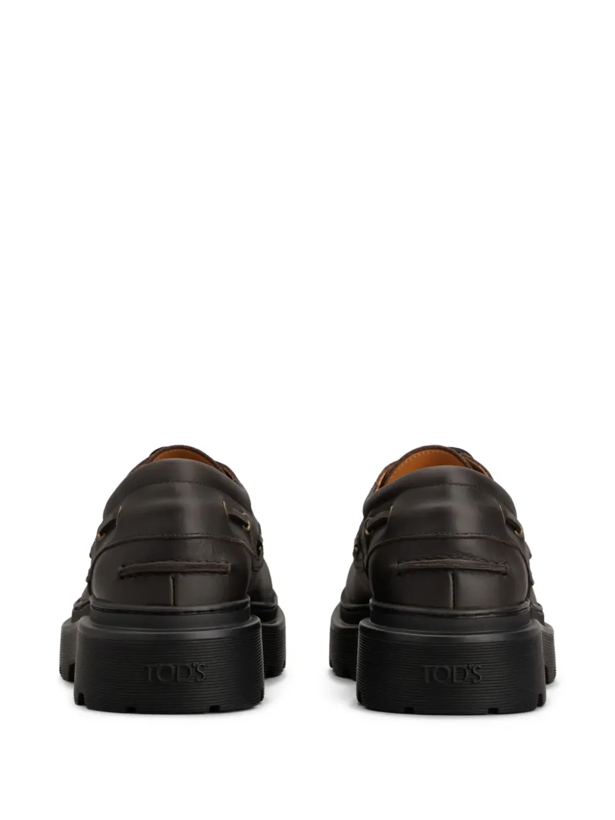 Tod's レザー ボートシューズ - 画像3