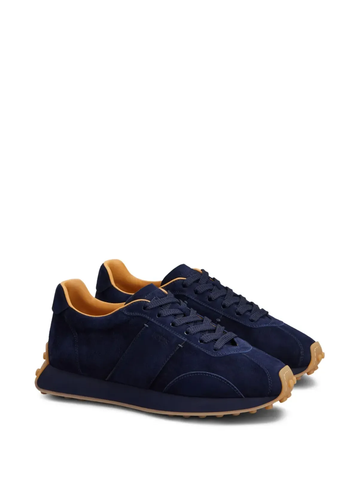 Tod's レースアップスエードスニーカー ブルー - 画像2