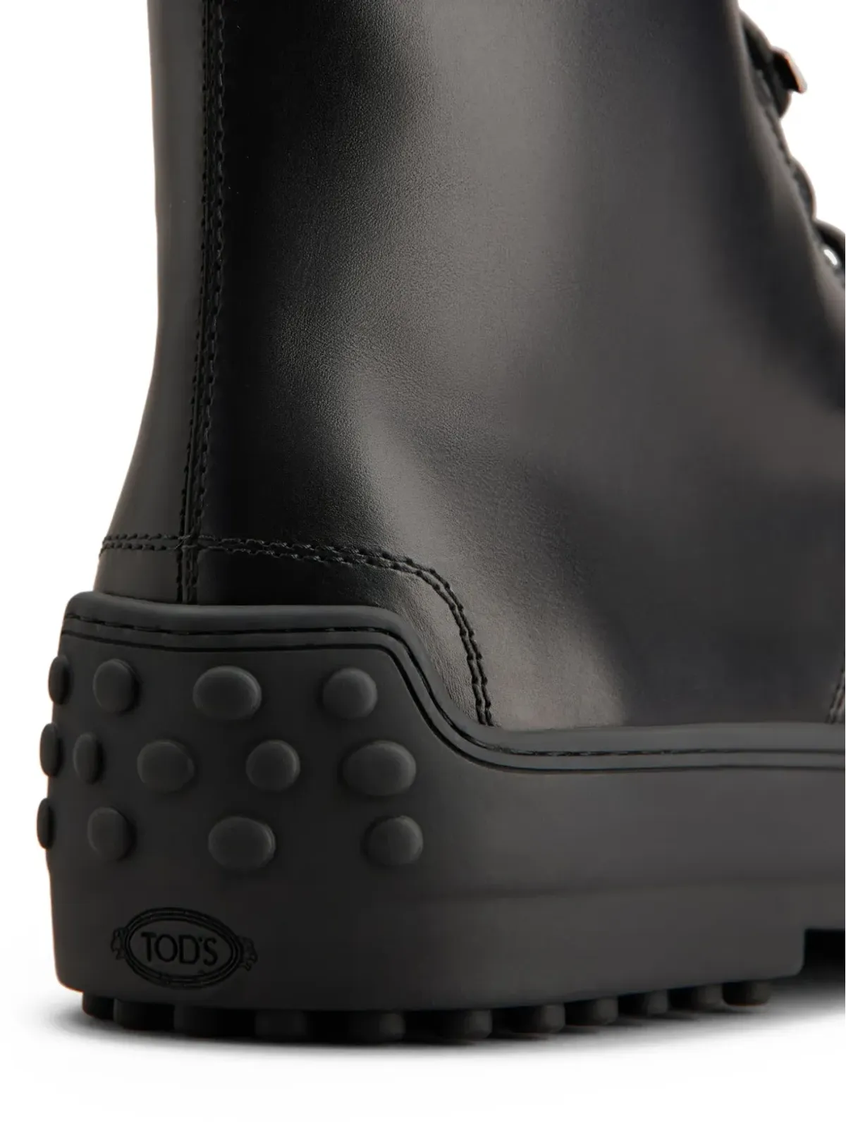 Tod's レザー コンバットブーツ - ブラック - 画像5