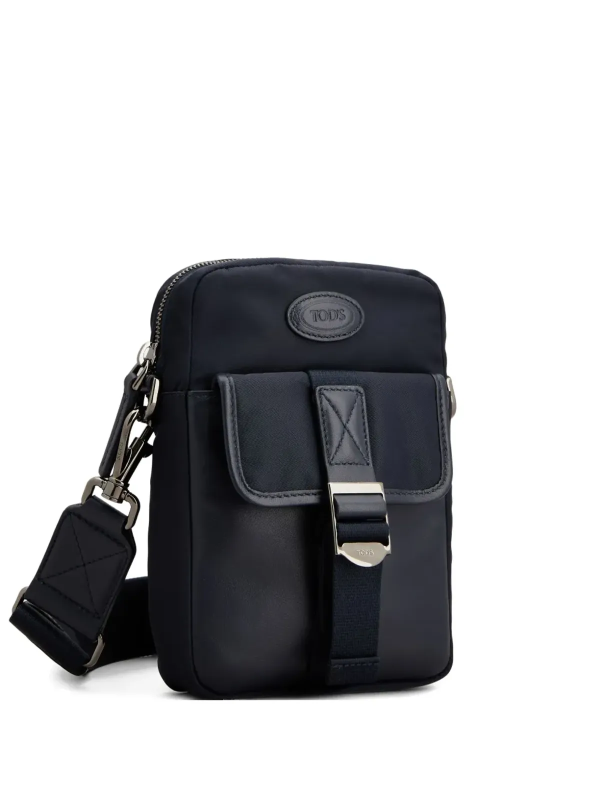 Tod's ロゴアップリケ メッセンジャーバッグ - 画像3