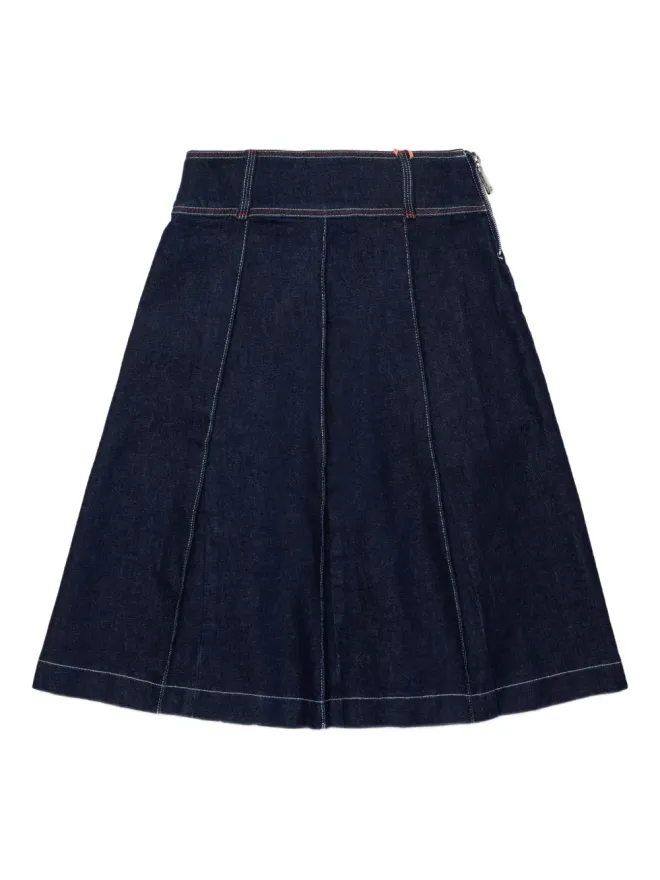 MAX&Co. Kids MAX&Co. Kids プリーツデニムスカート - Blueの商品画像