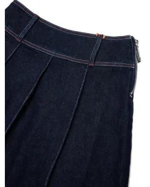 MAX&Co. Kids プリーツデニムスカート - Blue - サムネイル2