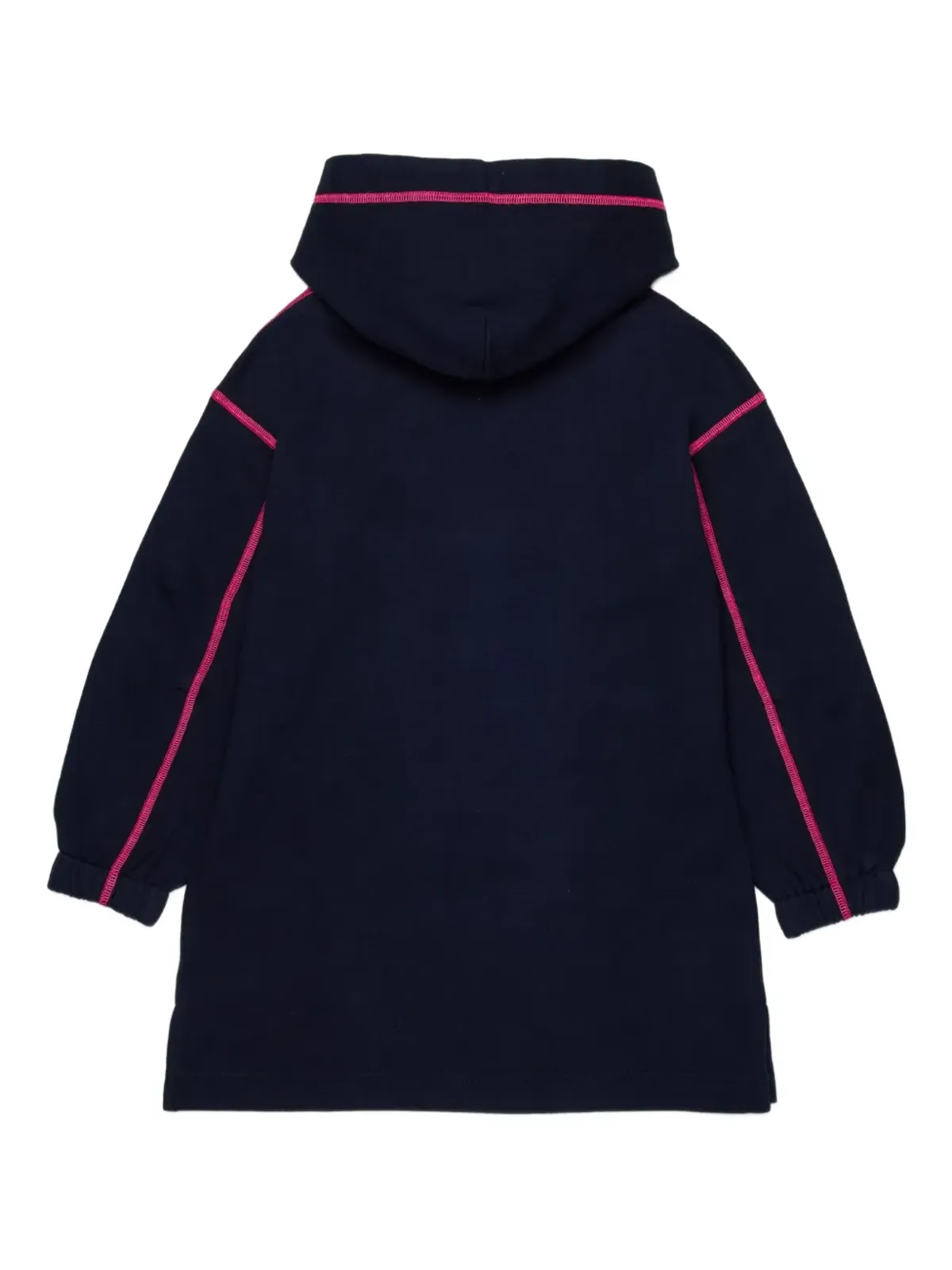 MAX&Co. Kids モノグラム入りフード付きニットワンピース - 画像2