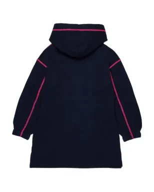 MAX&Co. Kids モノグラム入りフード付きニットワンピース - サムネイル2