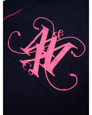 MAX&Co. Kids モノグラム入りフード付きニットワンピース - サムネイル4