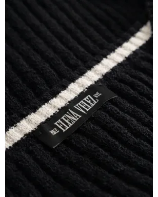Elena Velez Varsity knitted top - サムネイル3