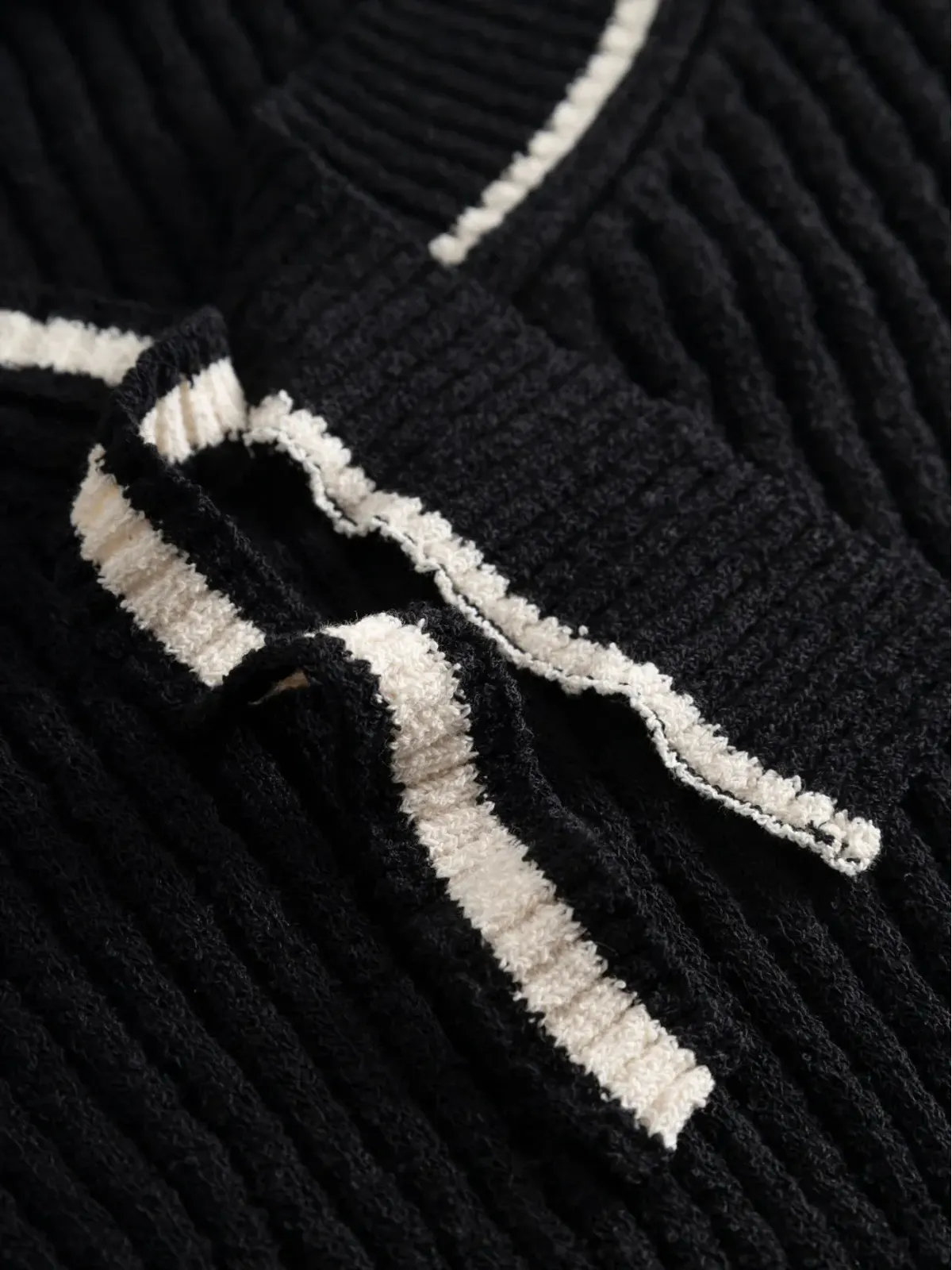 Elena Velez Varsity knitted top - 画像4