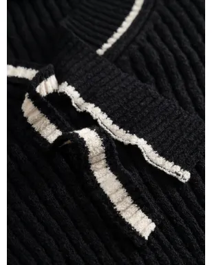 Elena Velez Varsity knitted top - サムネイル4