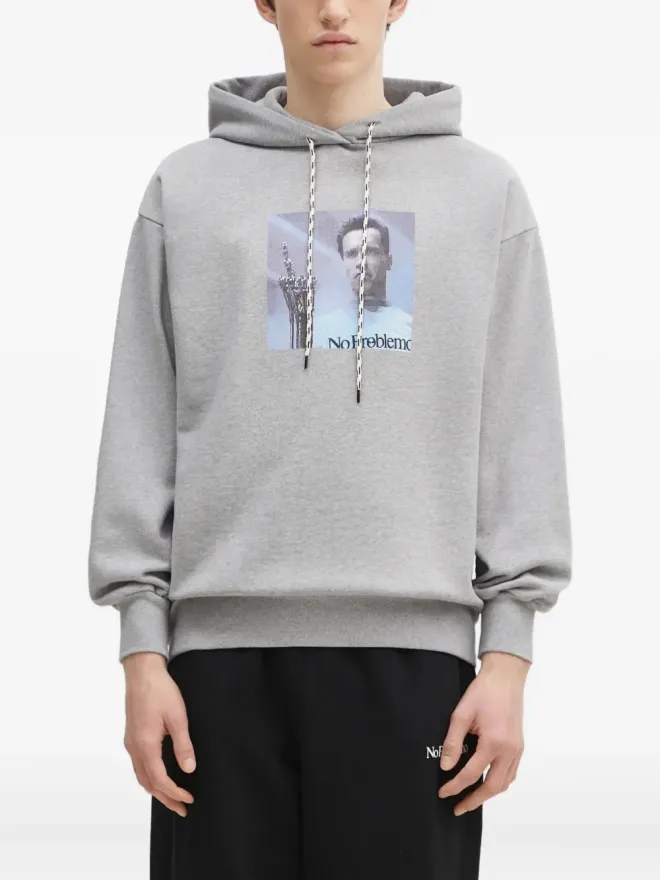 Aries Aries グラフィックプリントフーディーの商品画像