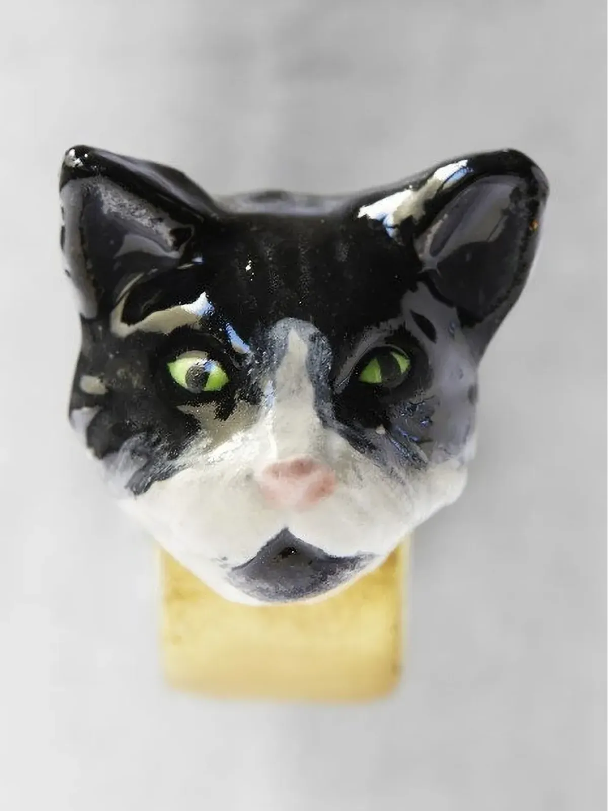 Astier De Villatte x Serena Carone 猫リング マグカップ - White - 画像2