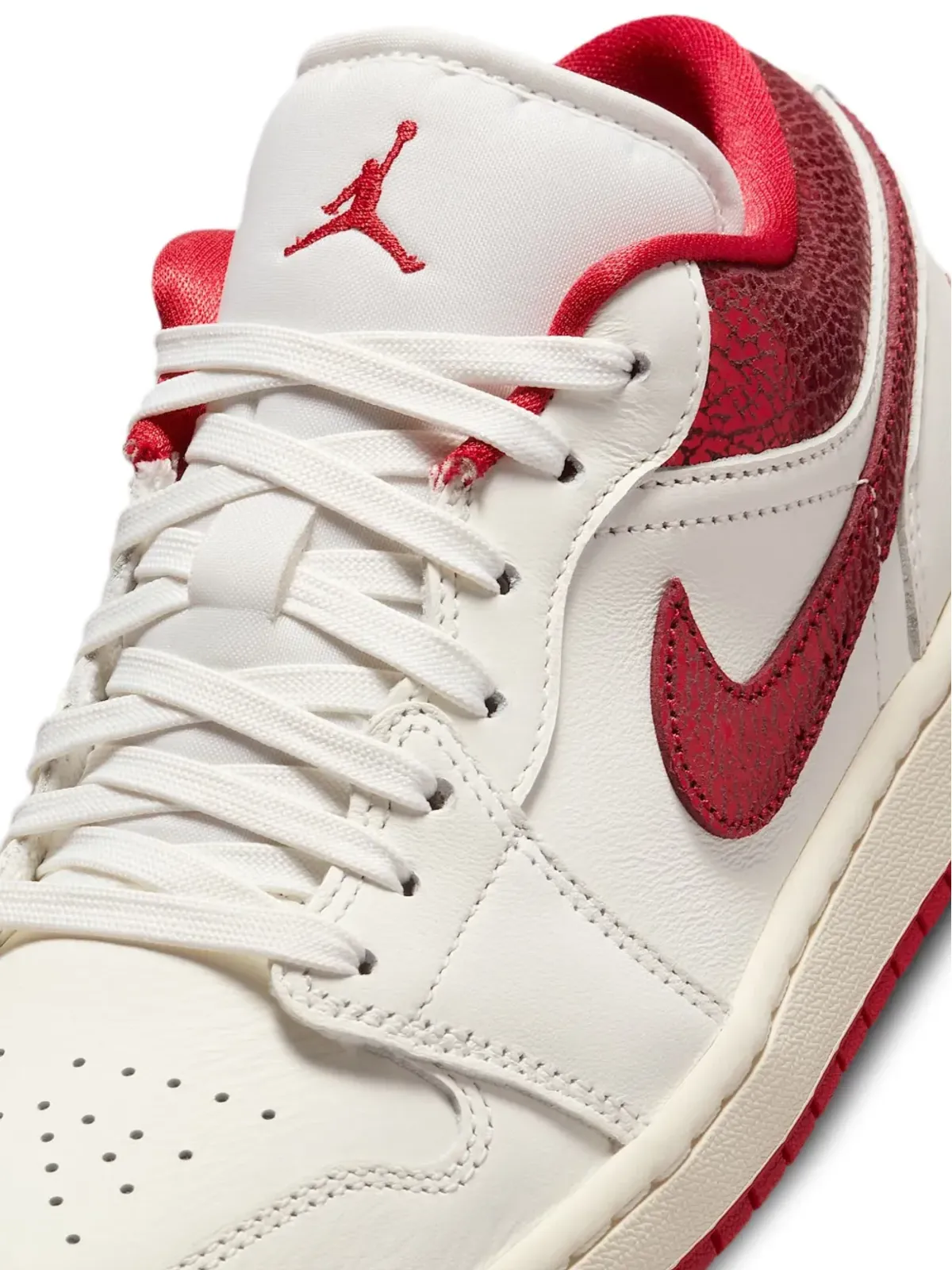 Jordan ロートップ レザー スニーカー - ホワイト - 画像5