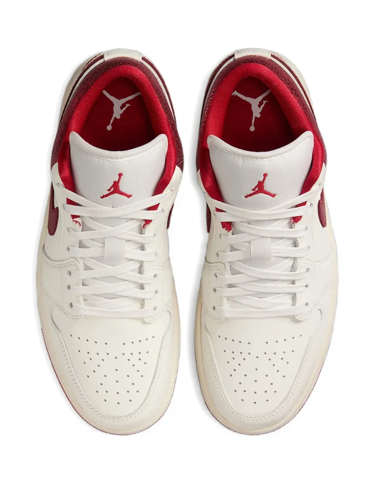 Jordan ロートップ レザー スニーカー - ホワイト - 画像4