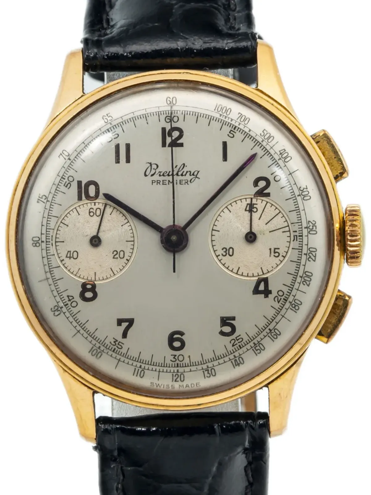Breitling Premier クロノグラフ ホワイトダイヤル - 画像3