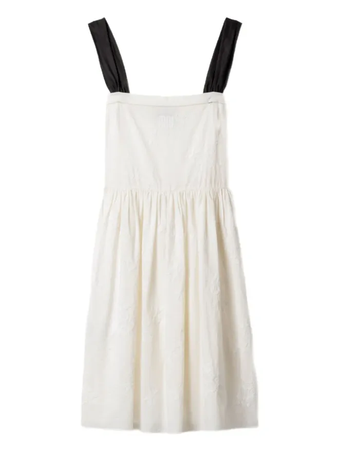 Miu Miu Miu Miu embroidered midi dressの商品画像