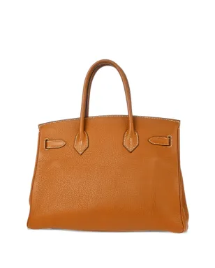 Hermès ビンテージ 2006年 トーゴレザー バーキン Retourne 30 ハンドバッグ - ブラウン - サムネイル2