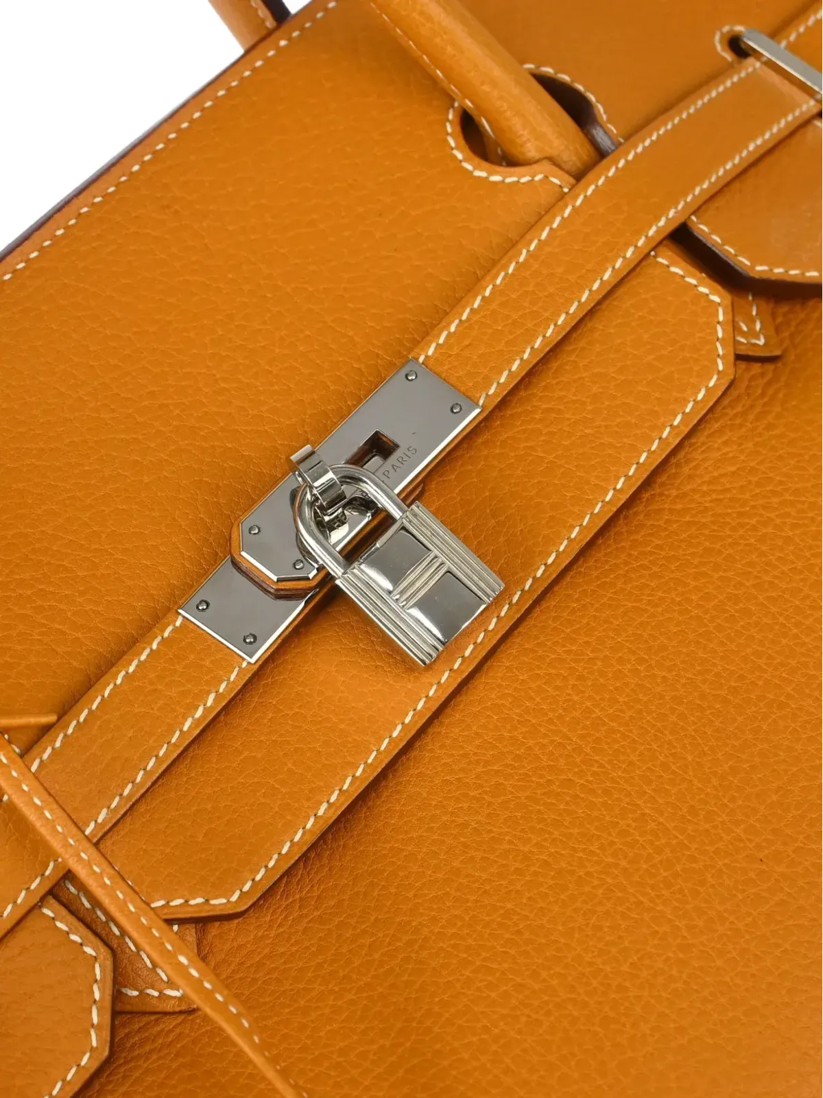 Hermès ビンテージ 2000 Birkin Fjord 45 ハンドバッグ - ブラウン - 画像5