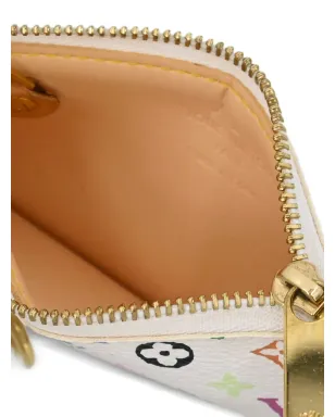 Louis Vuitton ビンテージ 2004 モノグラム・マルチカラー ポシェット・クレ コインポーチ - ホワイト - サムネイル4