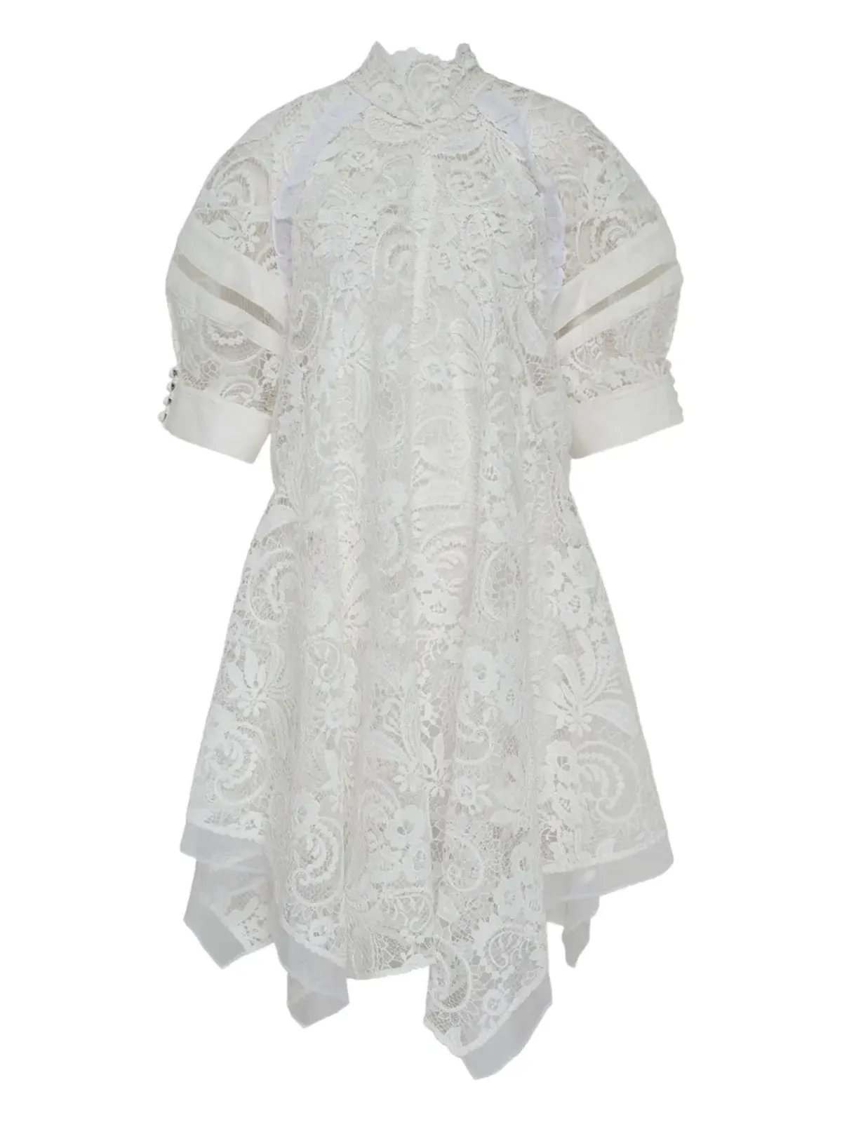 3.1 Phillip Lim レースハイネックドレス - 画像1