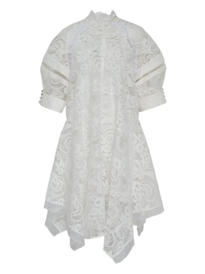 3.1 Phillip Lim 3.1 Phillip Lim レースハイネックドレスの商品画像