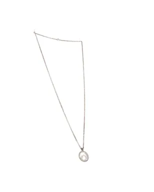 Chopard Pre-Owned 2010s ホワイトゴールド ハッピーダイヤモンド ビッグアップル ダイヤネックレス - シルバー - サムネイル3