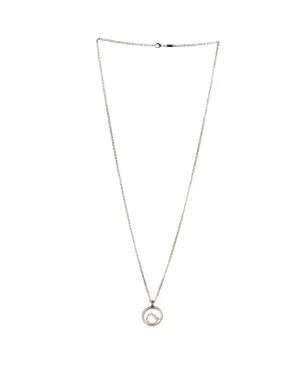 Chopard Pre-Owned 2010s ホワイトゴールド ハッピーダイヤモンド ビッグアップル ダイヤネックレス - シルバー - サムネイル4