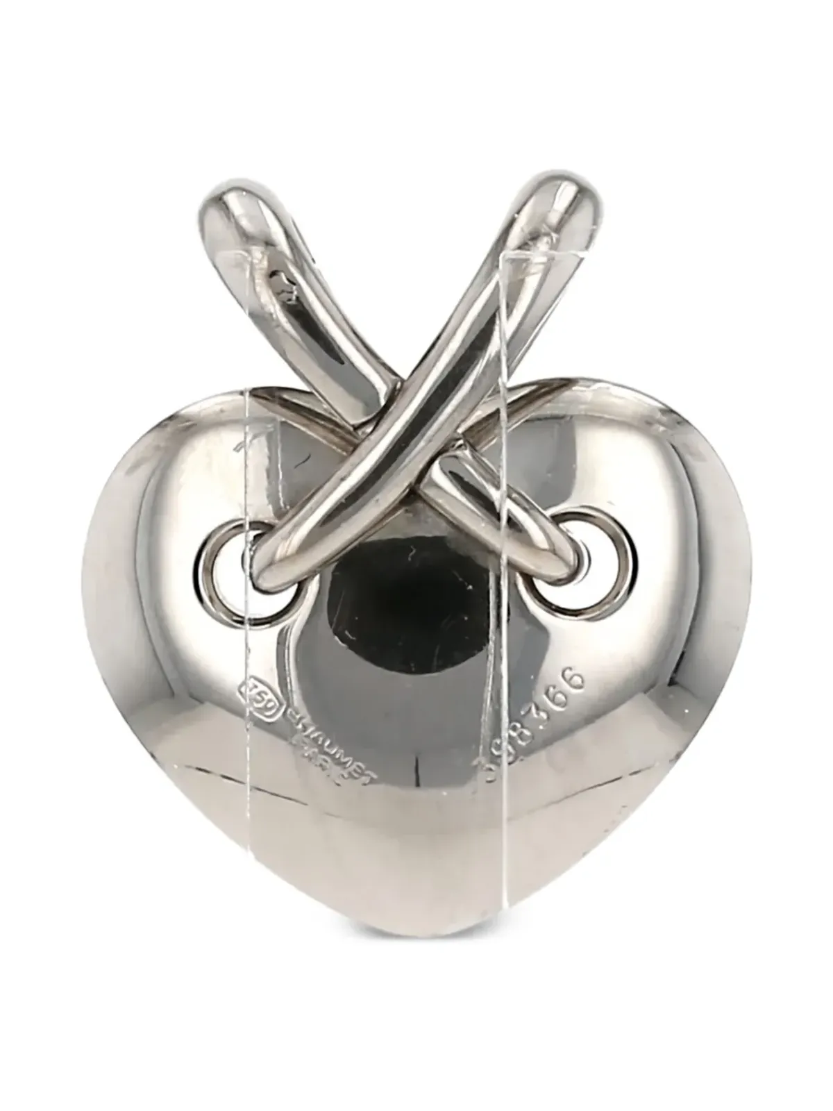 Chaumet ビンテージ ホワイトゴールド ペンダントネックレス - 画像4