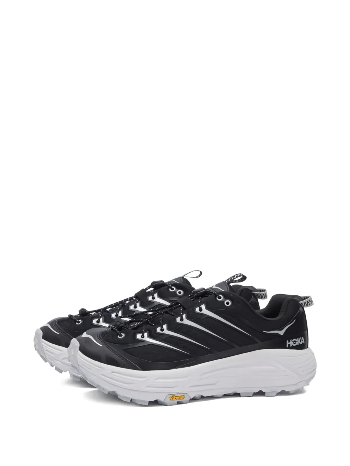 HOKA Mafate Three2 メッシュパネルドスニーカー - 画像2