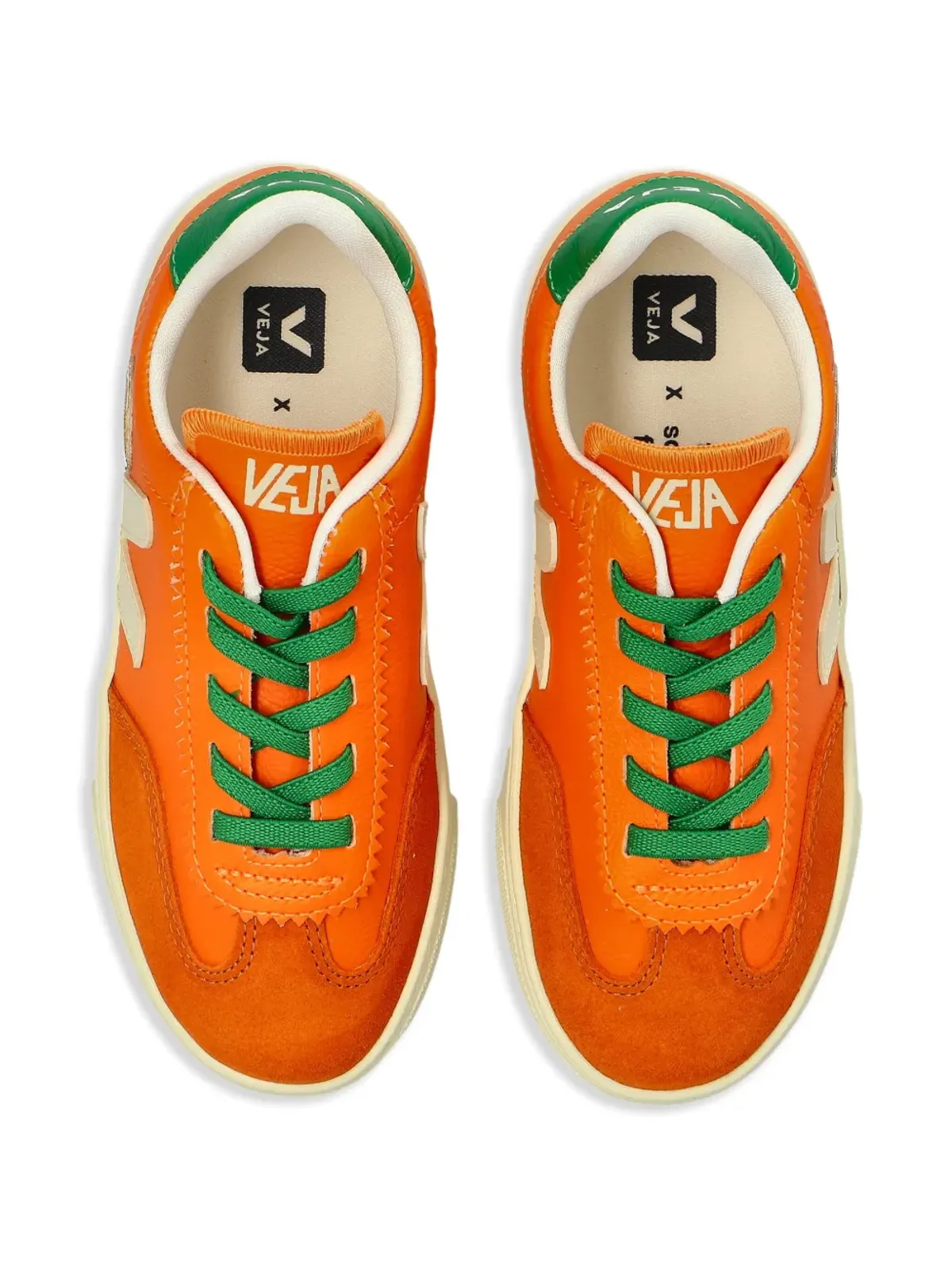 VEJA Kids ボレー レザー スニーカー - 画像4