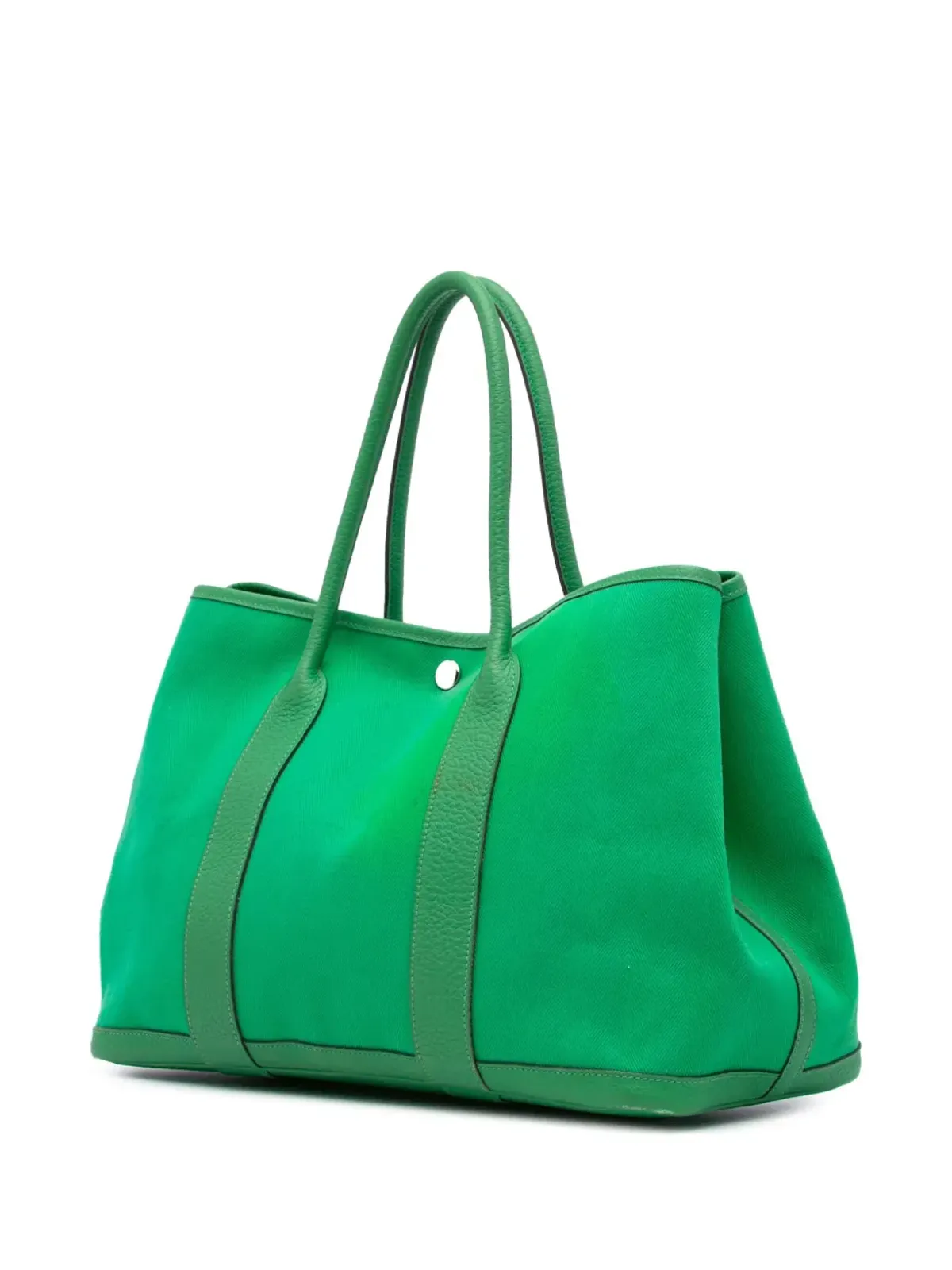 Hermès ビンテージ 2014 Toile and Negonda Garden Party トートバッグ - グリーン - 画像2