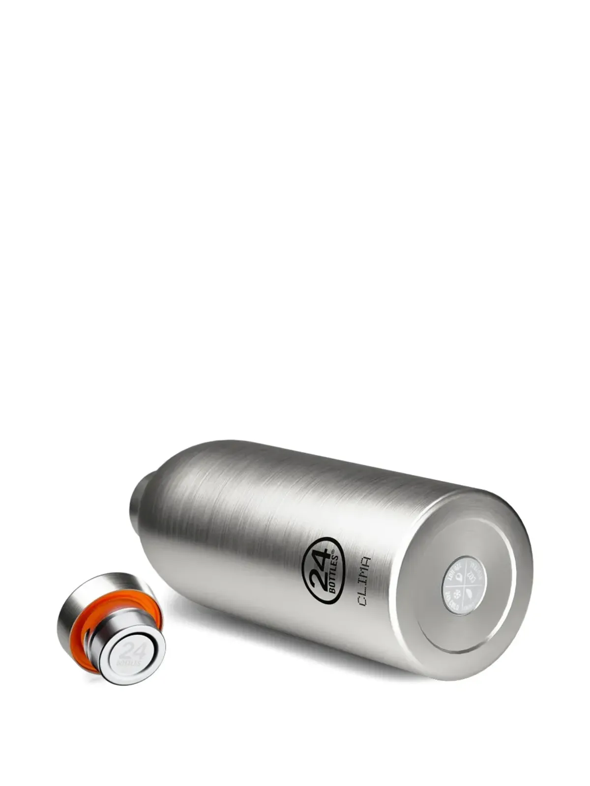 24bottles brushed steel bottle - Silver - 画像2
