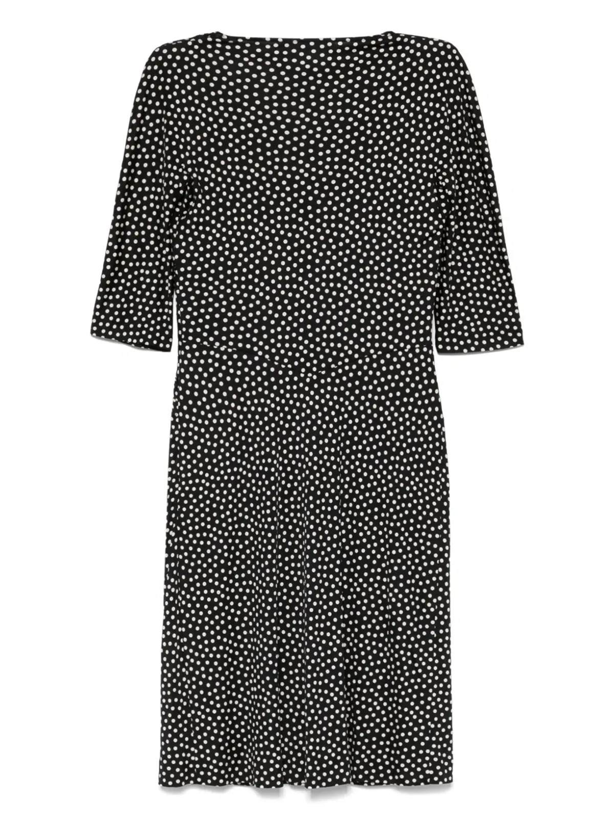 ビンテージ Christian Dior Pre-Owned ドット柄ミディドレス - 画像2