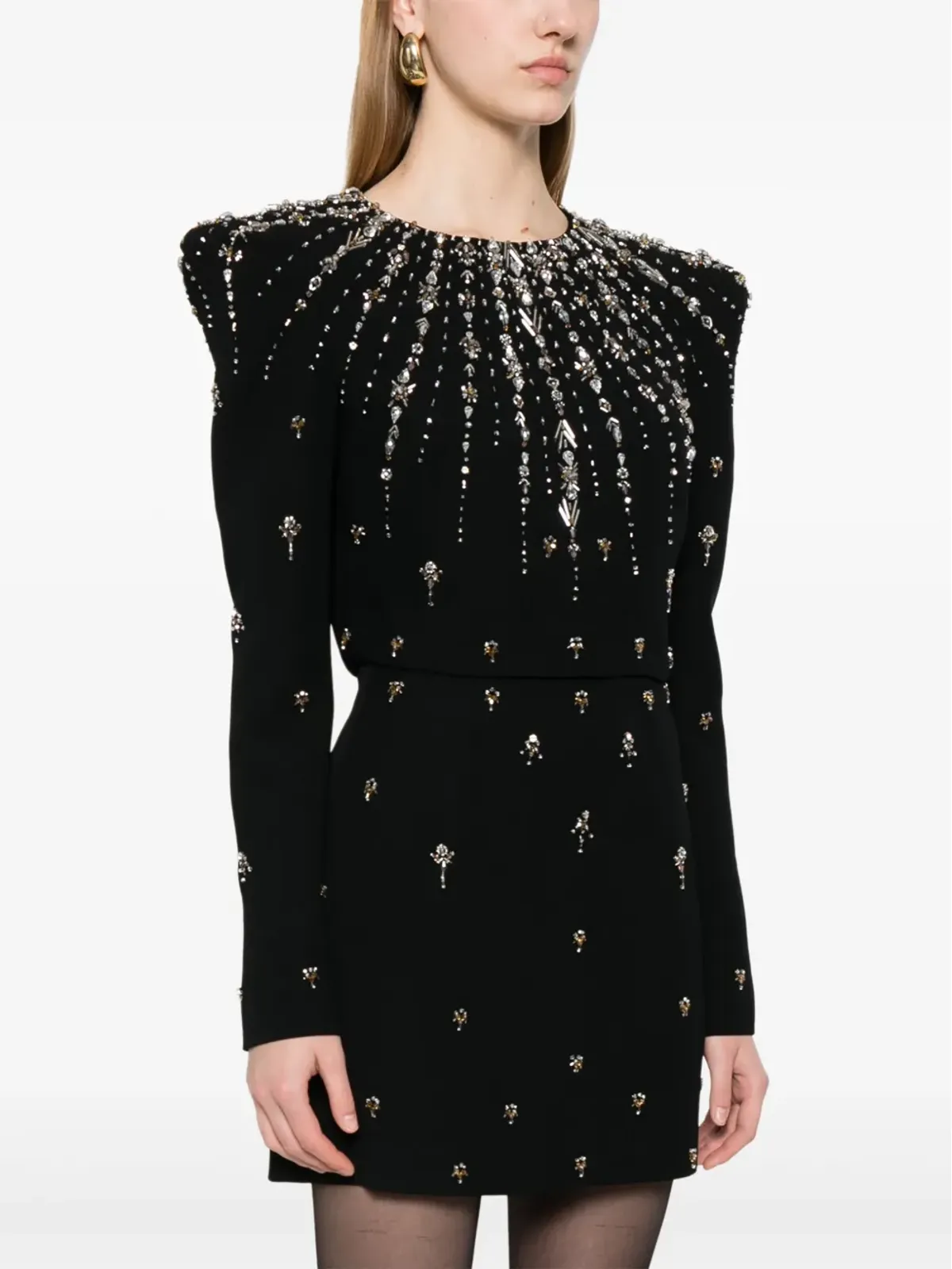 M.Marquise Franca crop top - Black - 画像3