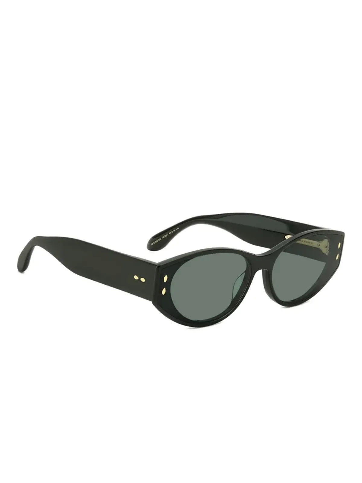 Isabel Marant Eyewear オーバルフレームスタッズ付きサングラス - 画像2