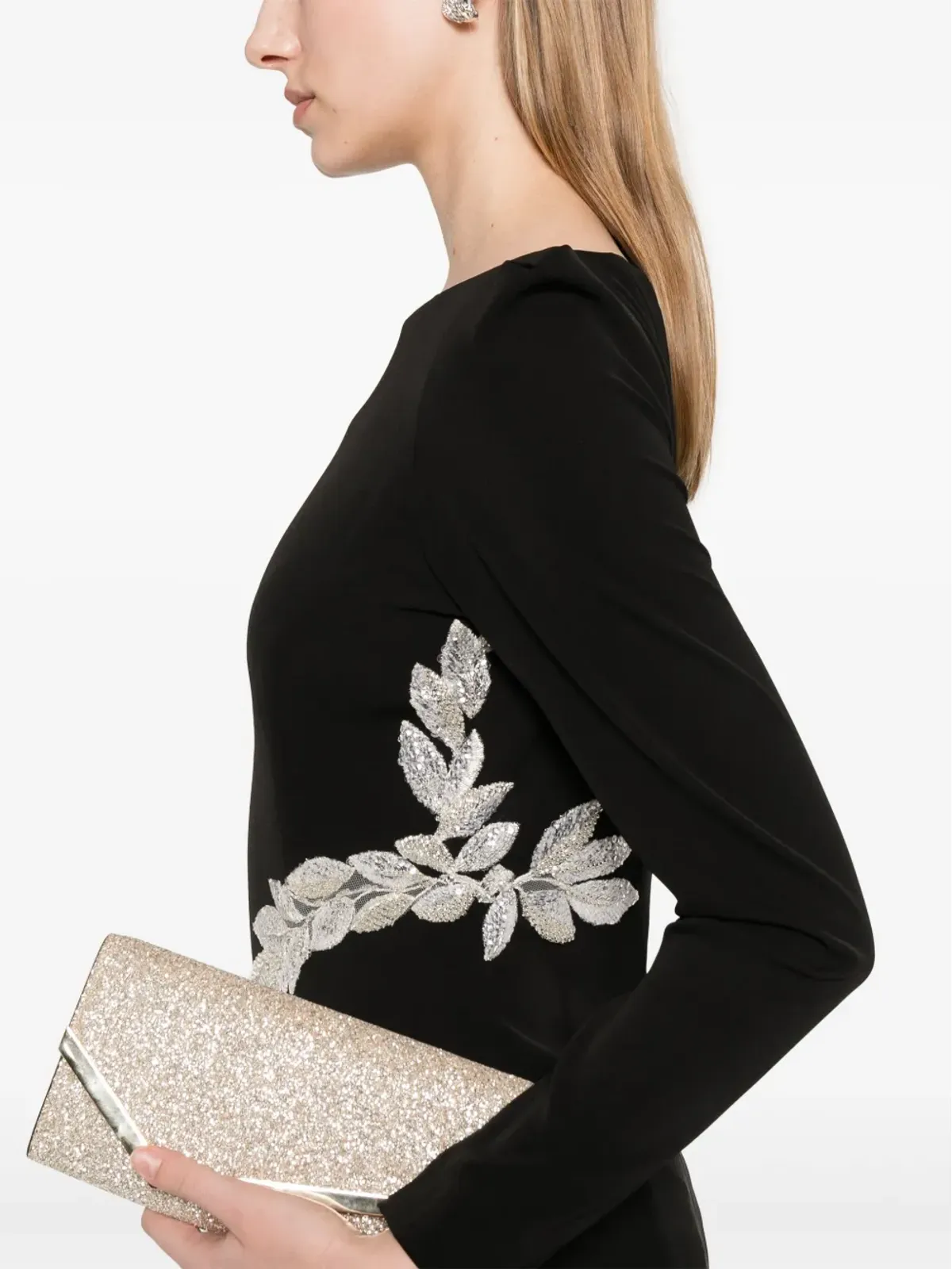 CRISTALLINI Paola gown - Black - 画像5
