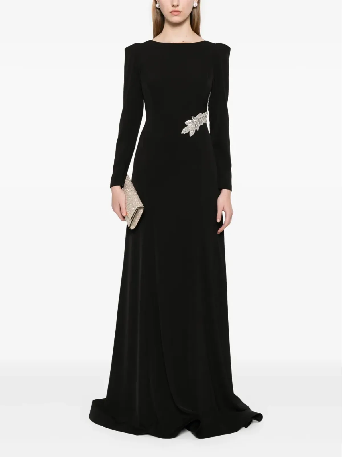 CRISTALLINI Paola gown - Black - 画像2
