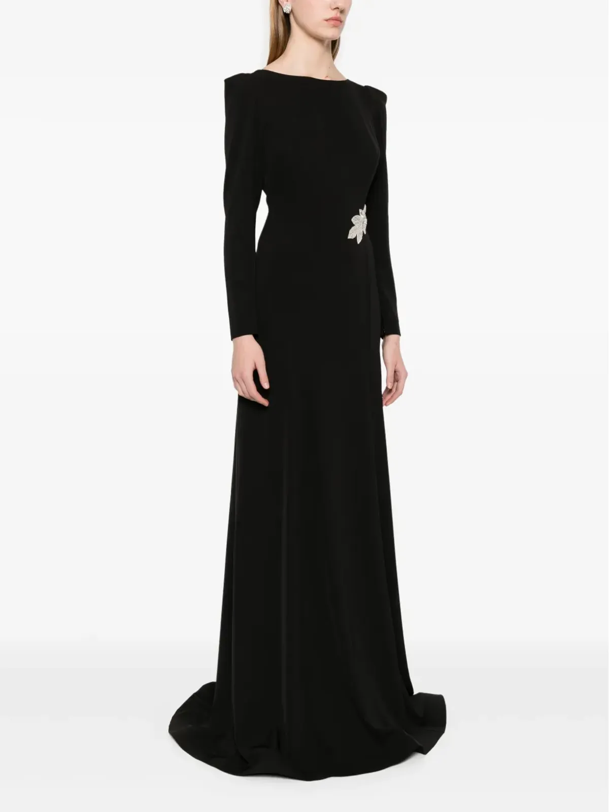 CRISTALLINI Paola gown - Black - 画像3