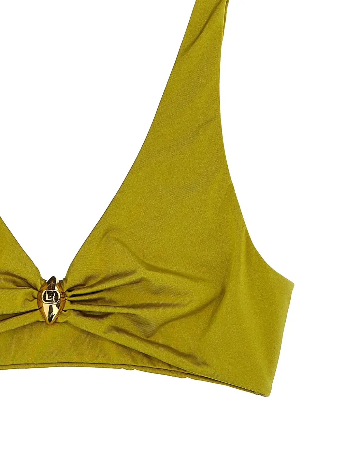 Elisabetta Franchi ツートーンビキニセット - グリーン - 画像3