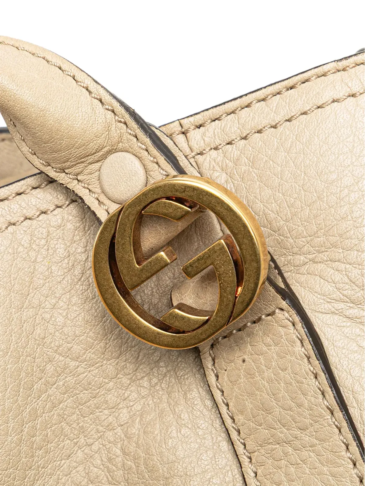 Gucci ビンテージ 2000-2015 レザー Miss GG サッチェル - ブラウン - 画像5